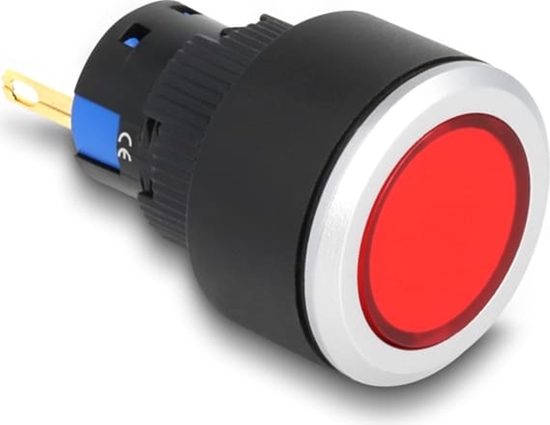 Picture of Delock 16 mm Plastic Indicator Light red / solder connection