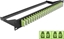 Attēls no Delock 19″ Fibre Patch Panel 24 port LC Quad limegreen