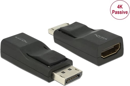 Picture of Delock Adapter DisplayPort 1.2 male > HDMI female 4K Passive black