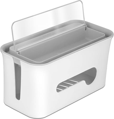 Picture of Delock Cable Management box with storage case white / grey