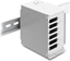 Picture of Delock Fiber Optic Patch Panel 6 port for SC Duplex or LC Quad grey metal for DIN rail mounting