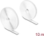 Attēls no Delock Heavy-duty Hook-and-Loop tape L 10 m x W 20 mm white