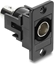 Picture of Delock Panel Mount BNC female BNC female black