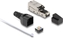 Изображение Delock RJ45 plug to LSA with strain relief and dust cover Cat.6A toolfree
