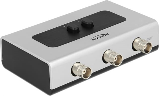 Picture of Delock Switch BNC 2 port manual bidirectional