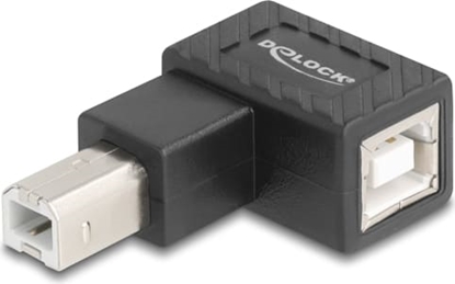 Picture of Delock USB 2.0 Adapter USB Type-B male to USB Type-B female 90° left angled