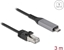 Attēls no Delock USB LAN Cable USB Type-C™ to RJ45 Gigabit Ethernet 3 m