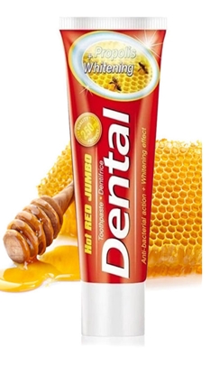 Изображение DENTAL Jumbo zobu pasta PROPOLIS+ WHITENING 250ml ( Izcelsmes valsts Bulgārija )