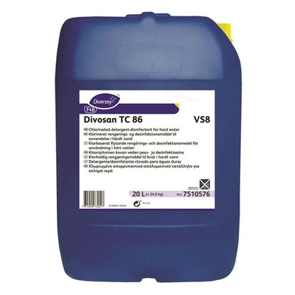 Изображение Dezinfekcijas līdzeklis Divosan TC 86, koncentrāts, hlorēts, 20L