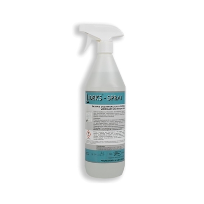 Изображение Dezinfekcijas līdzeklis virsmām un inventāram uz spirta bāzes LIDEKS-SPRAY 1L  10gb/kas