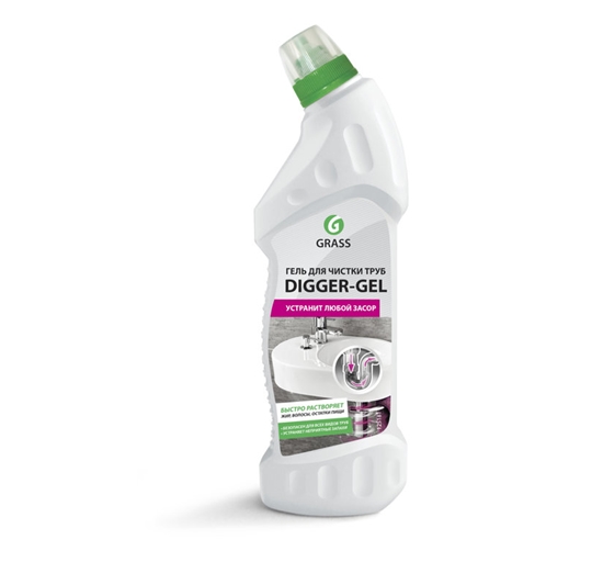 Изображение DIGGER GEL,cauruļu tīrīšanas līdzeklis,750ml (800390) (12gb/kastē)