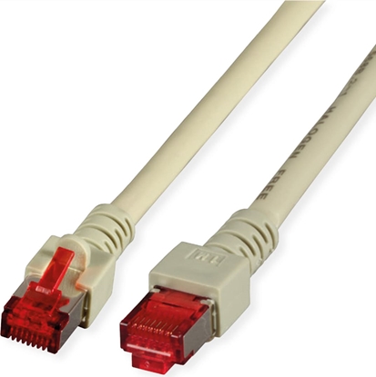 Изображение Divers S/FTP Patch Cord Cat.6 (Class E), halogen-free, grey, 30 m