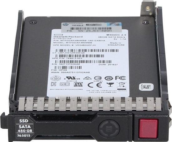 Picture of Dysk serwerowy HP 480GB 2.5'' SATA III (6 Gb/s)  (764927-B21)