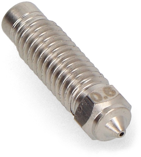 Изображение Dysza 0,6mm do drukarek 3D Elegoo Neptune 4 Plus/4 Max - filament 1,75mm - stal hartowana}