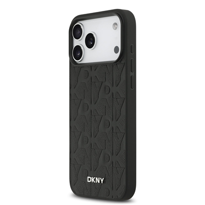 Изображение DKNY PU Leather Grid Pattern Magsafe Case for iPho