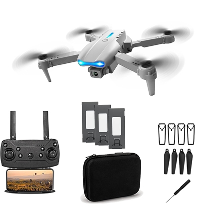 Picture of Drone E99 Pro  Drone set + 3 batteries + case  1800mAh