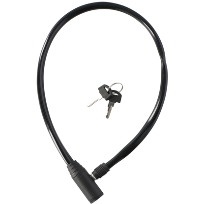 Picture of Dunlop velo slēdzenes troses slēdzene 0,4x65cm - melna