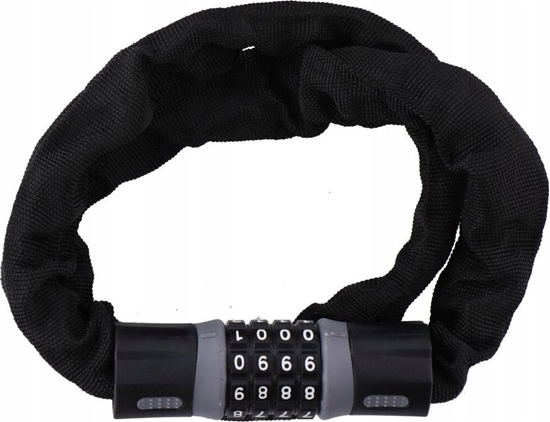 Изображение Dunlop Zapicie rowerowe acuch na szyfr d. 900cm Dunlop - Czarny