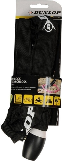 Изображение Dunlop Zapicie rowerowe acuch na zamek d. 120cm