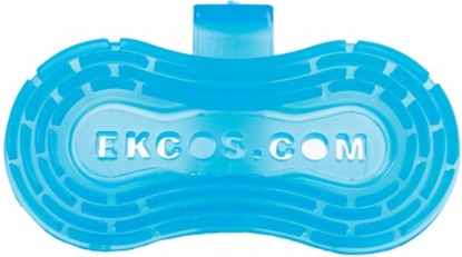 Изображение Ekcos Ekco Clip Blue Fresh tualetes atsvaidzinātājs Ekos ar svaiguma smaržu, 10 gab/iep.