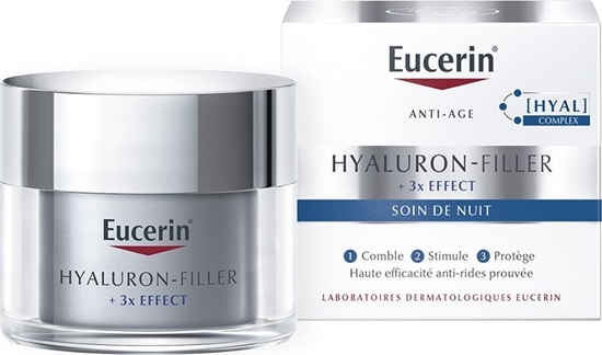 Picture of Eucerin  Hyaluron-Filler + 3x Efektowy krem na noc przeciw zmarszczkom 50ml