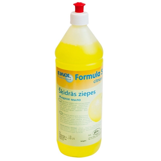 Изображение EWOL Professional Formula S šķidras ziepes 1L(citrus)