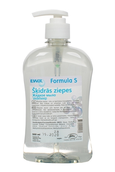 Picture of EWOL Professional Formula S šķidrās ziepes bez smaržas 500ml