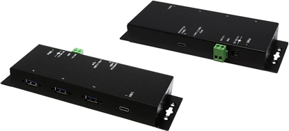 Изображение Exsys EX-1191HMVS-PD 4-Port-USB-3.2 Gen 1 Metall HUB mit USB-PD Aufladung
