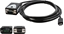 Attēls no Exsys EX-2346IS USB 2.0 zu 1x Seriell RS-422/485 Port Konverter, 15KV ESD, 4.0KV, Kabel, FTDI, schwarz, 1,8 m