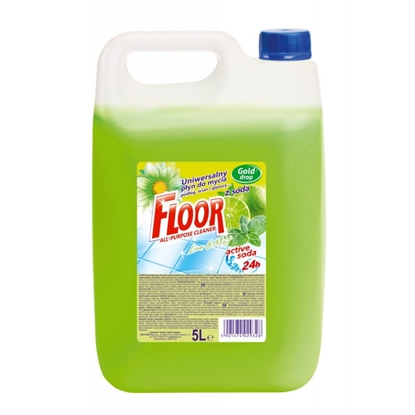 Изображение FLOOR universāls gridas mazgāšanas līdzeklis LIME & MINT active soda 24h, 5L