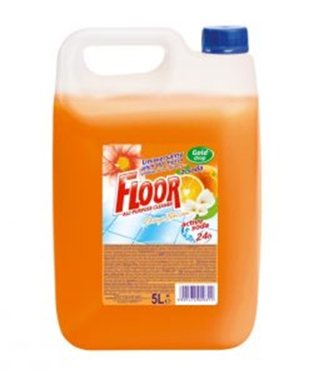 Изображение FLOOR universāls gridas mazgāšanas līdzeklis ORANGE BLOSSOM active soda 24h, 5L