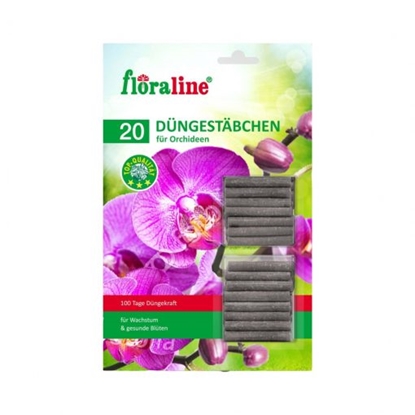 Изображение FLORALINE mēslojums - nūjiņas orhidejām 20gab.
