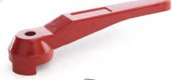 Picture of Garais rokturis lodveida krānam 11/2"-2" Rastelli