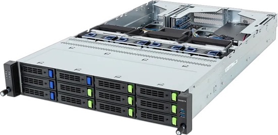 Изображение Gigabyte Barebone R263-Z35-AAL1 (Rev. 3.x) Rack Server 2U Single Sockel SP5 6NR263Z35DR000ACL1