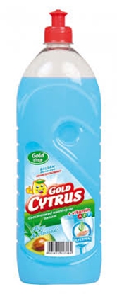 Изображение GOLD CYTRUS trauku mazgāšanas balzāms ALOE & AVOKADO ar vitamīniem A,E,F 1L