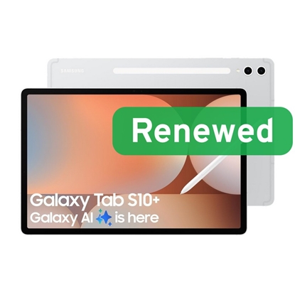 Picture of Samsung Renewed Grade B | Samsung Galaxy Tab S10+ | Platinum Silver | AMOLED Display | 256 GB | Wi-Fi | Android