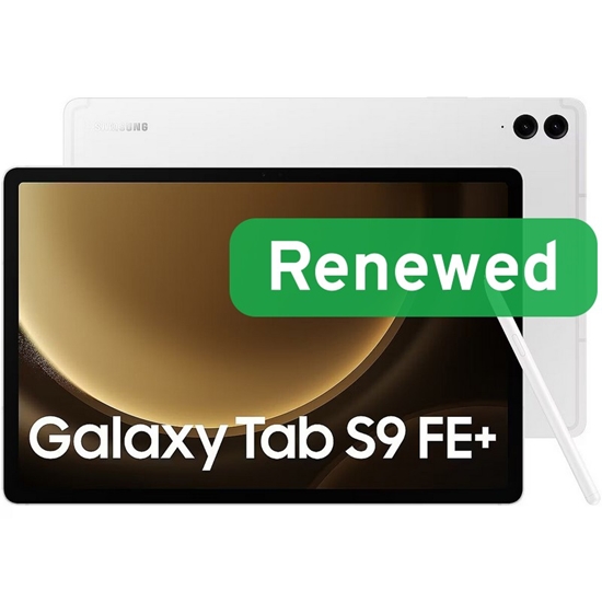 Picture of Samsung Renewed Grade B | Samsung Galaxy Tab S9 FE+ | Silver | TFT Display | 128 GB | Wi-Fi | Android