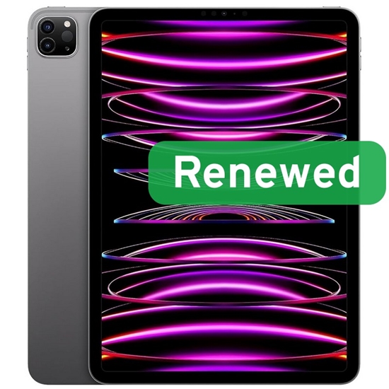 Picture of Apple Renew Grade C | Apple iPad Pro 11" (2022) LTE | Space Gray | Liquid Retina IPS | 256 GB | iPadOS