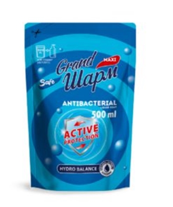 Изображение Grand Šarm MAXI antibakteriālās šķidrās ziepes REZERVE 500ml