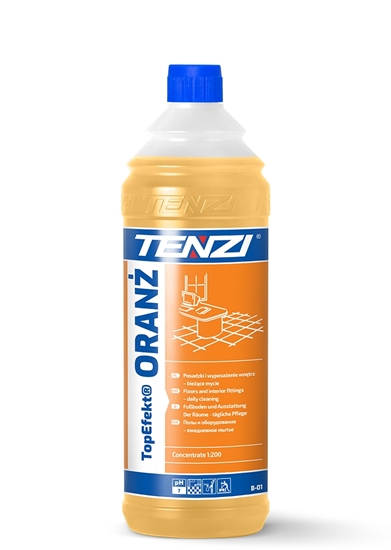 Изображение Grīdas mazgašanas līdzeklis TENZI TopEfekt Oranž 1L (12gb/kastē)