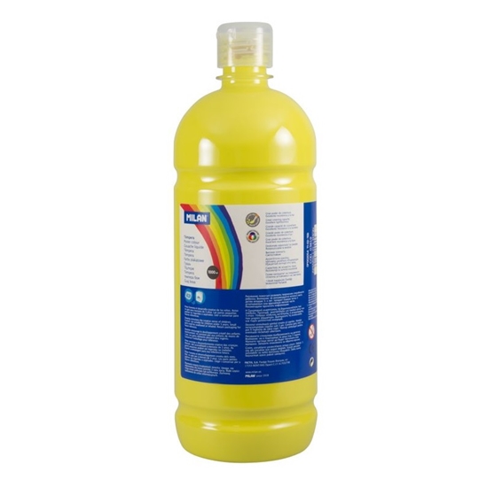 Изображение Guaša 1 litrs, dzeltena MILAN