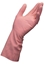 Picture of Gumijas cimdi VITAL 115 "MAPA Professionnel" 7. izmērs/Rozā/30 cm/100 pāri kastē