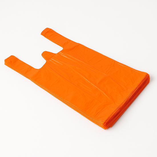 Изображение HDPE maisiņi 24x12x45, 9my, oranži (100 gab./iep.)