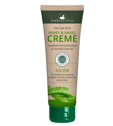Изображение HERBAMEDICUS krēms rokām un nagiem ar alveju 125ml