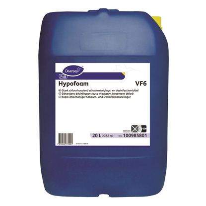 Picture of HYPOFOAM VF6 Sārmains mazgāšanas līdzeklis nerūsējošā tērauda virsmām 20L