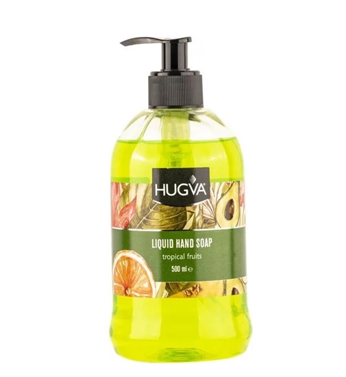 Изображение HUGVA šķidrās ziepes Tropical fruits 500ml ( Izcelsmes valsts Turcija )