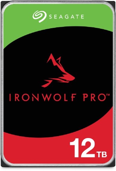 Picture of Dysk serwerowy IronWolf Pro 12TB 3.5'' 256MB ST12000NT001
