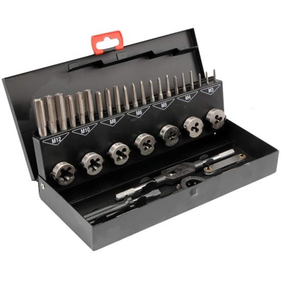 Изображение Yato Zestaw gwintowników i narzynek 32szt. (YT-2975)