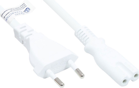 Picture of Kabel zasilajcy Good Connections Good Connections Euro-Netzkabel an C7/Euro 8 Bu. weiß 1,8m
