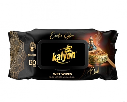 Picture of KALYON mitrās salvetes EXOTIC GLOW 120gb ( Izcelsmes valsts Turcija )